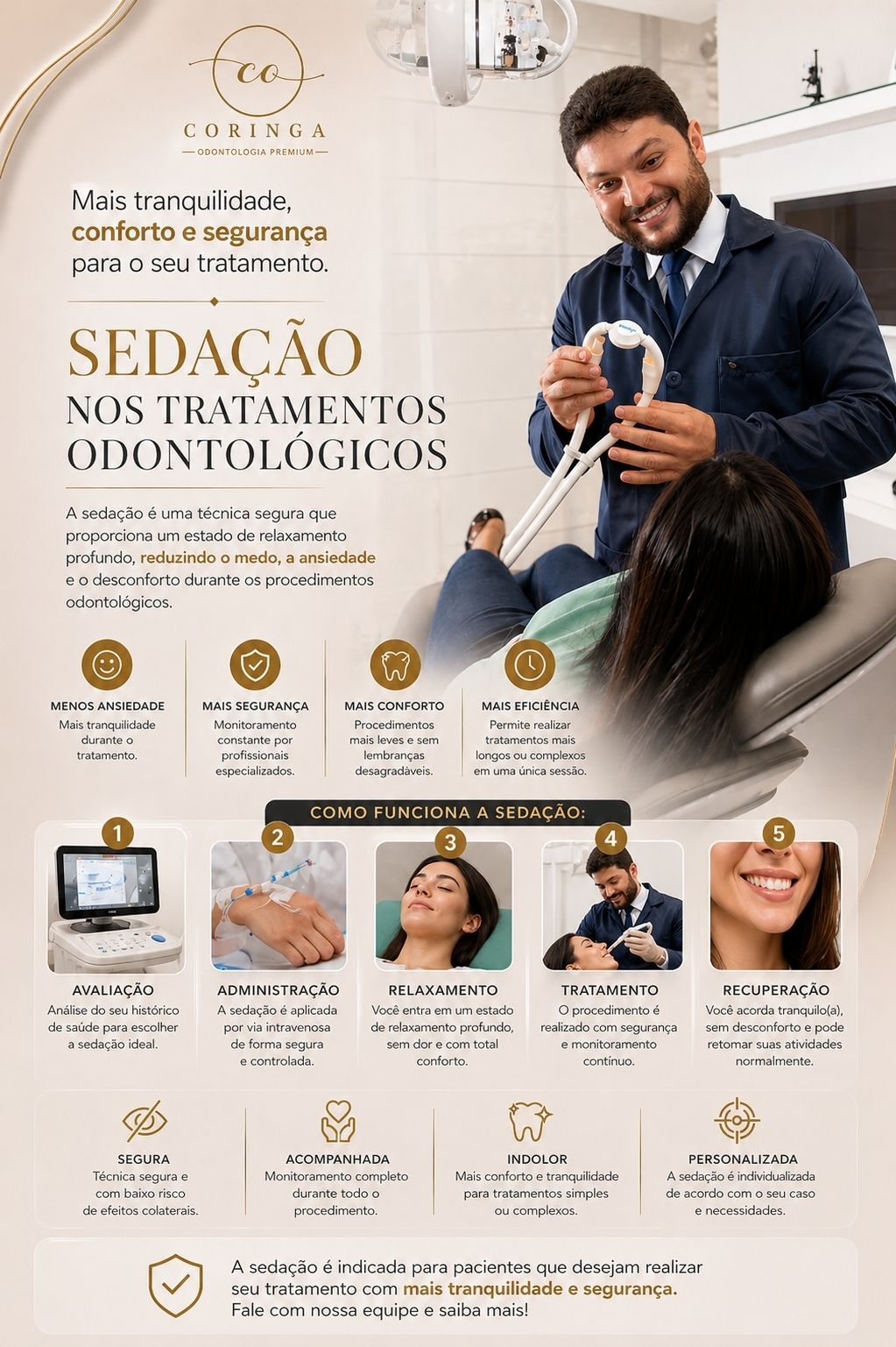 Sedação Odontológica com Conforto e Segurança